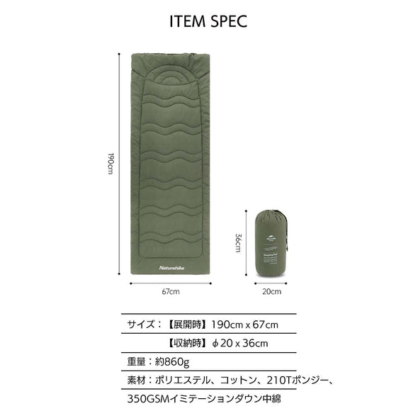 Naturehike コット用マット