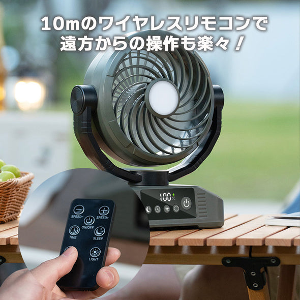 アウトドア扇風機　20000mAh