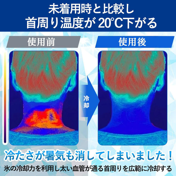 氷嚢マフラー