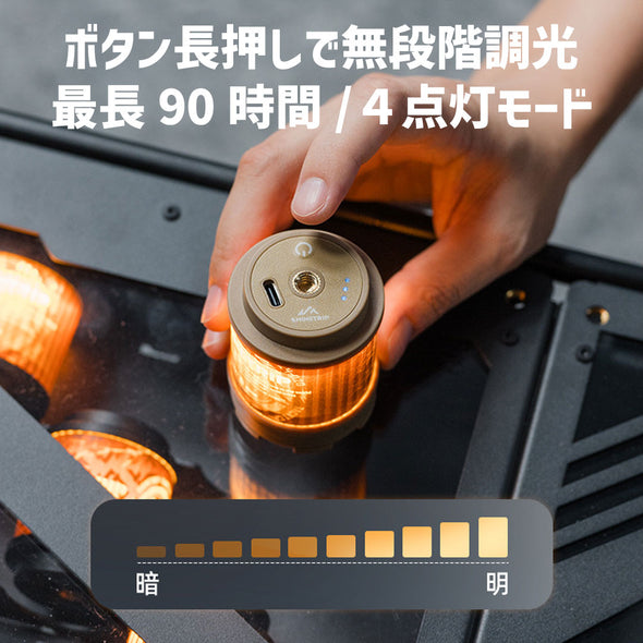 回転式LEDランタン