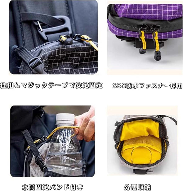 リュック用スマホポーチ