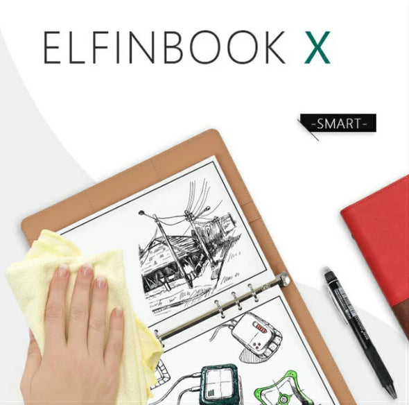 Elfinbook X スマートノート 消せる機能のノート システム手帳