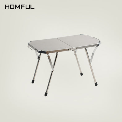 HOMFUL 焚き火テーブル ステンレス製