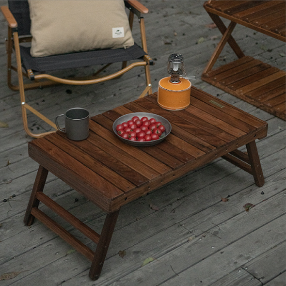 【アウトレット】Naturehike 折りたたみ木製テーブル